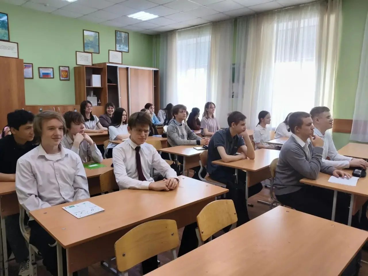 Всероссийская просветительская эстафета в нашей школе!