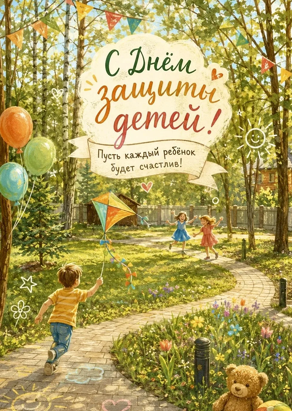 🔥 1 июня! День защиты детей. А значит, у нас есть законный повод… побыть детьми!