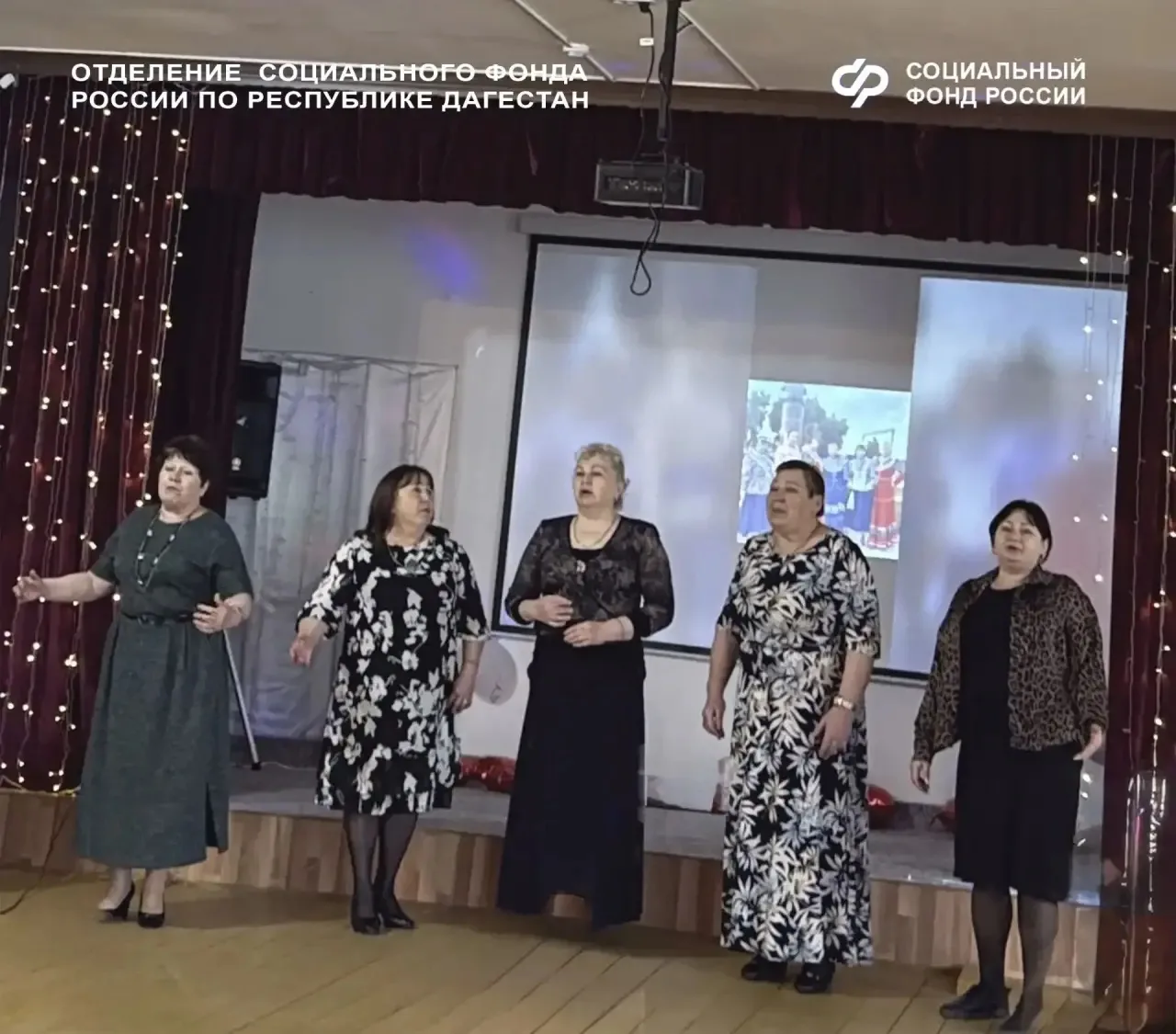 «Пели, плясали и вальсировали на спор: музыкальный ринг активисток ЦОСП из Тарумовки и Кизляра прошё