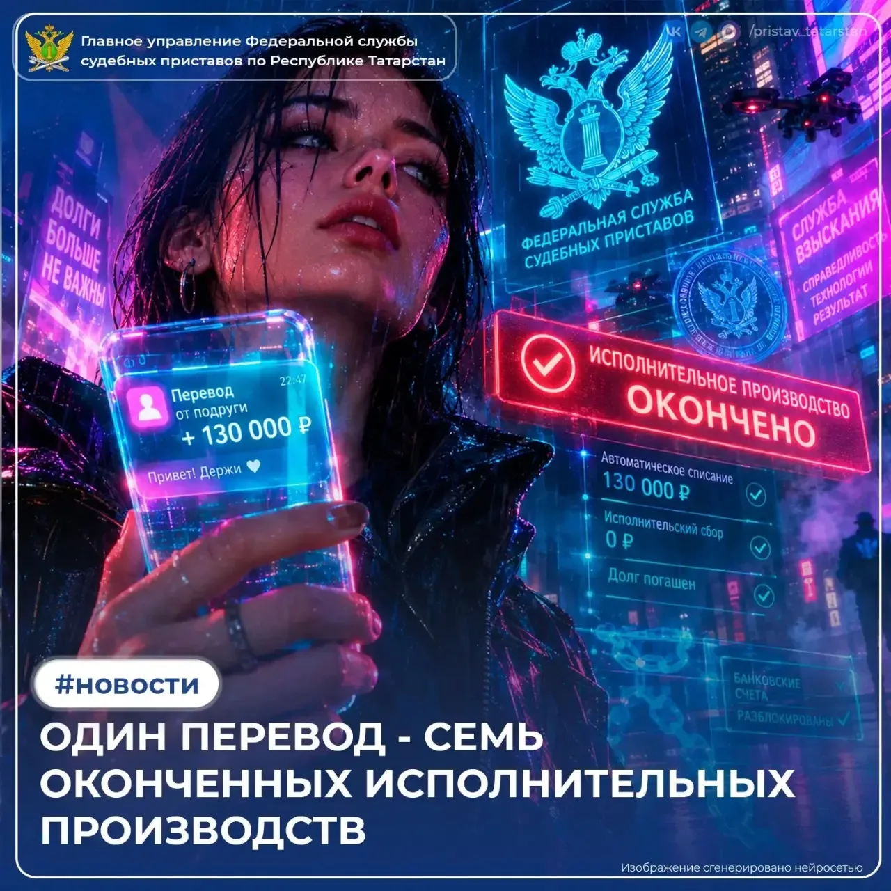 Подруга просто хотела помочь - а вместо этого закрыла семь исполнительных производств.
