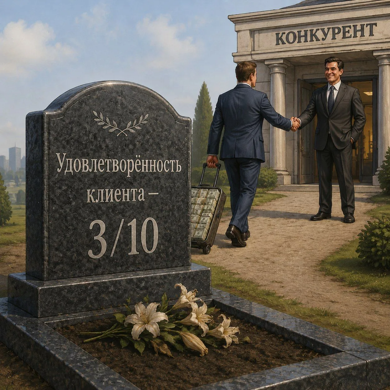 «Памятник на могиле»: почему отдел продаж не приносит повторных контрактов