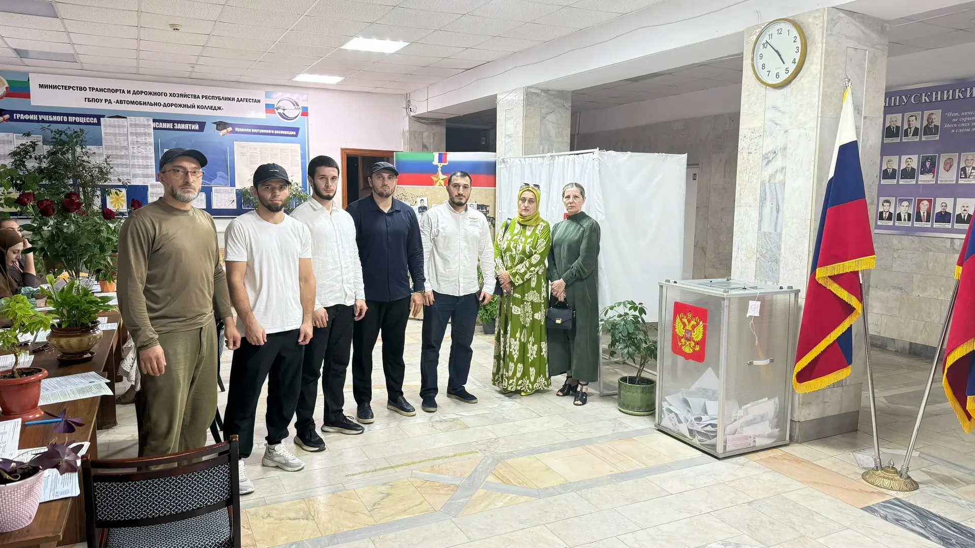 Сегодня коллектив СШОР по боксу имени Гайдарбека Гайдарбекова принял участие в голосова...