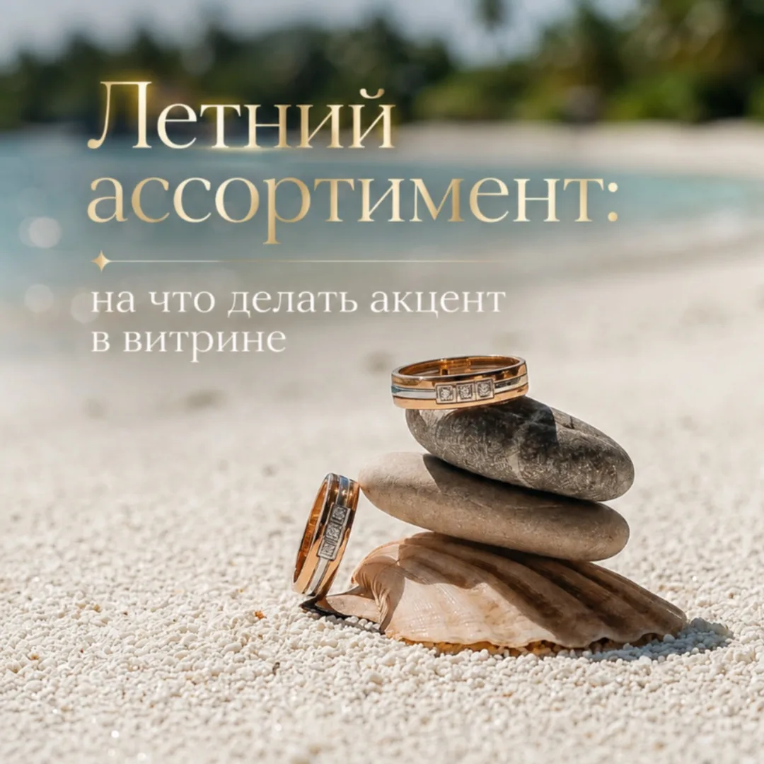 Летний ассортимент: на что делать акцент в витрине 💎

Летом покупатель меняет сценарий выбора украш