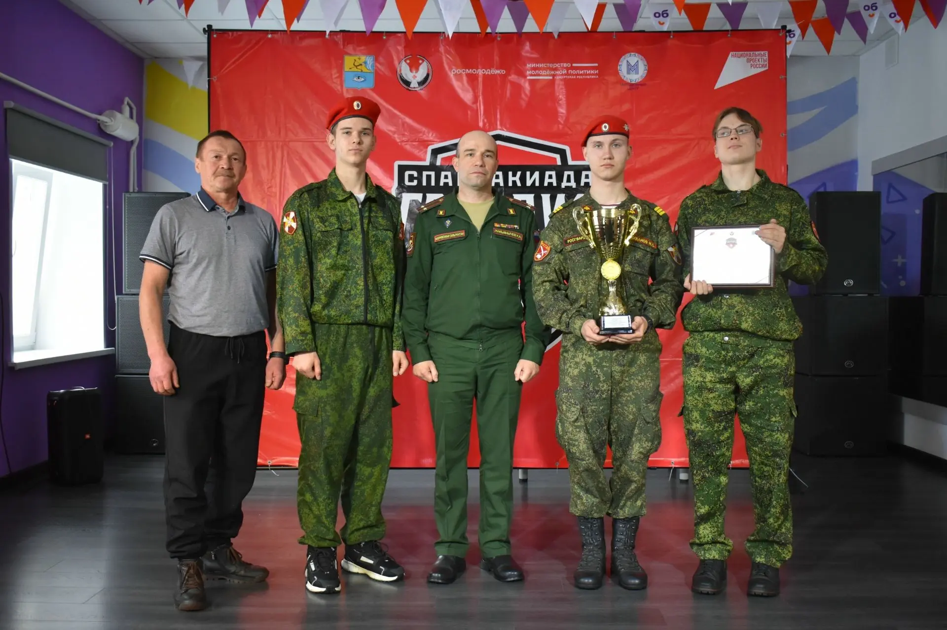 💪 Кадеты школы №10 представят Глазов в полуфинале спартакиады «Гвардия»