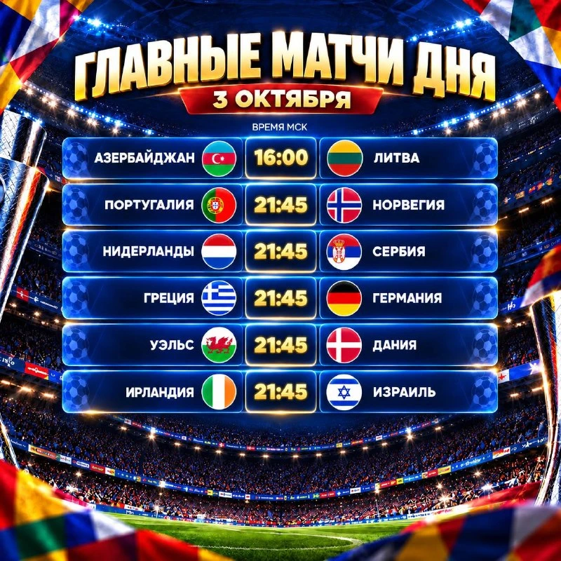 ⚽️ ЛИГА НАЦИЙ — ПРОДОЛЖАЕМ СЛЕДИТЬ ЗА ТУРНИРОМ!