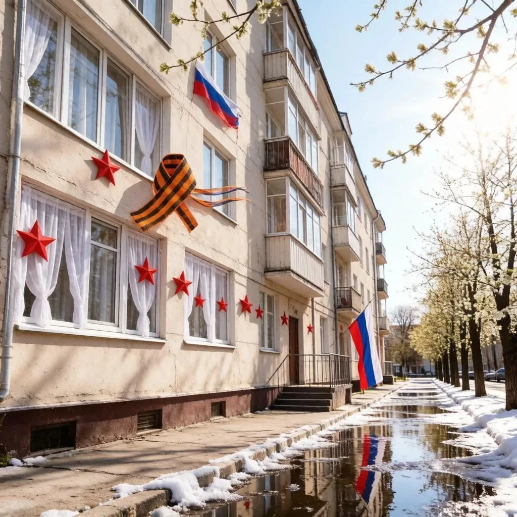 Присоединяйтесь к патриотической акции «Георгиевская лента» и «Окна Победы»