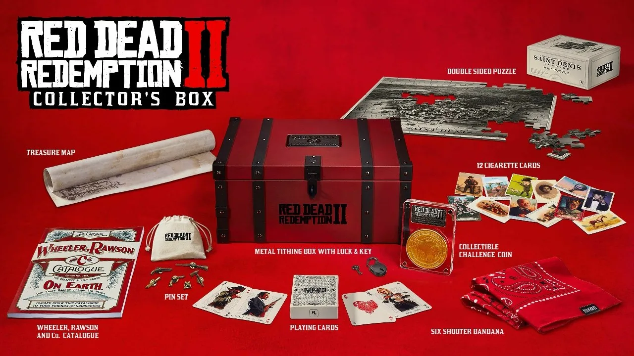 Коллекционное издание GTA VI за $400 сравнили с коллекционным изданием Red Dead Redempt...