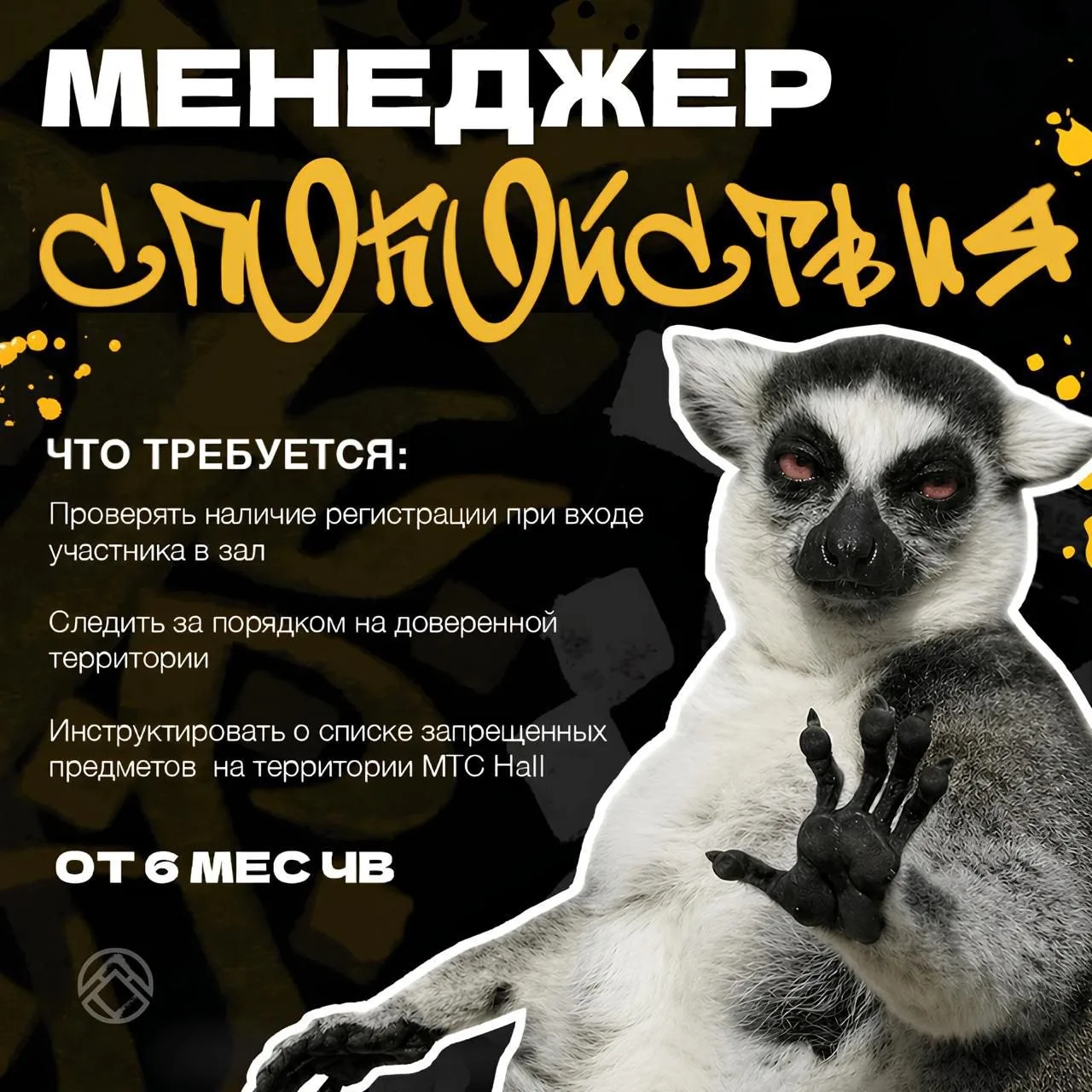 Хочешь служить на конвенции?