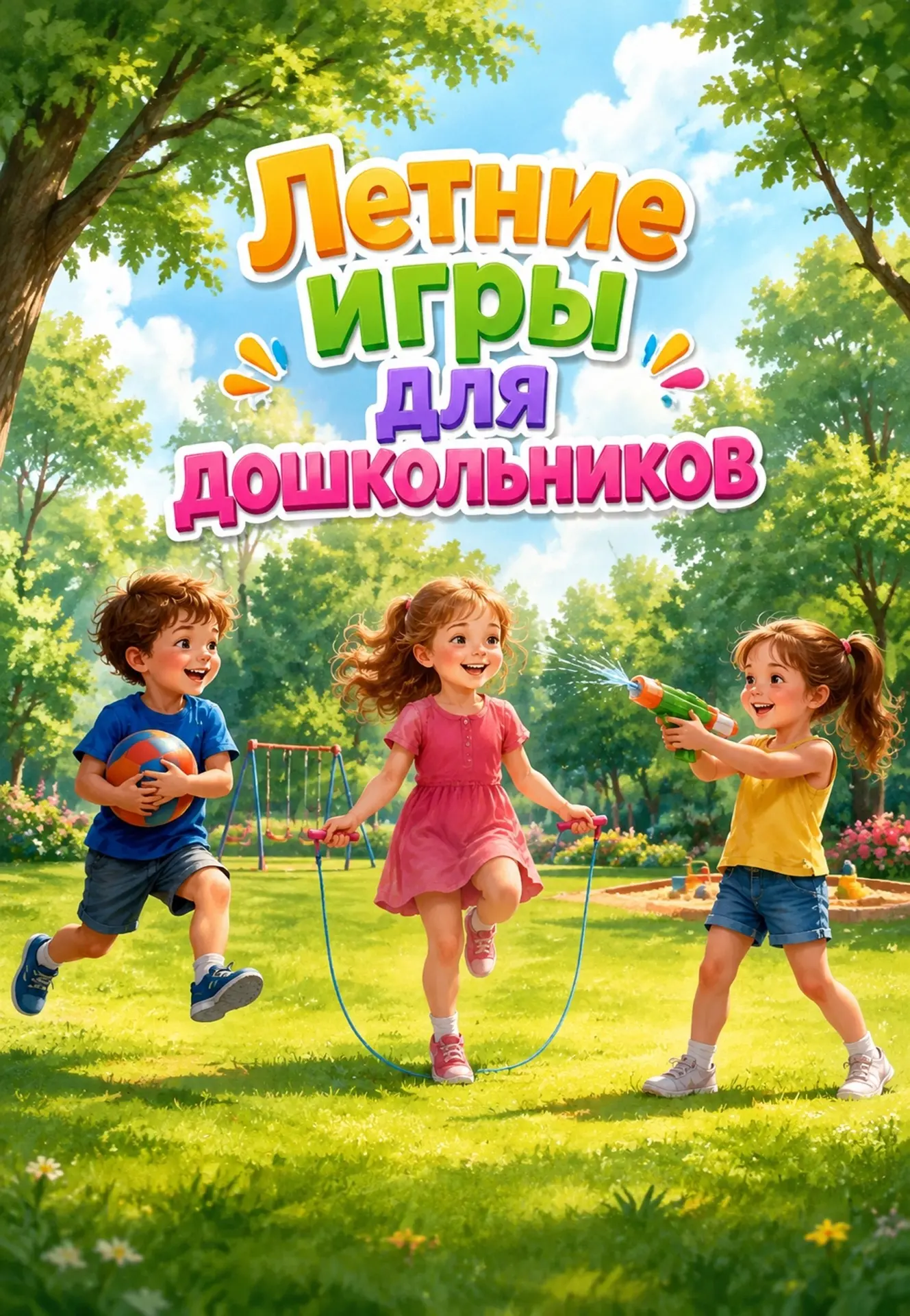 Летние игры для дошкольников