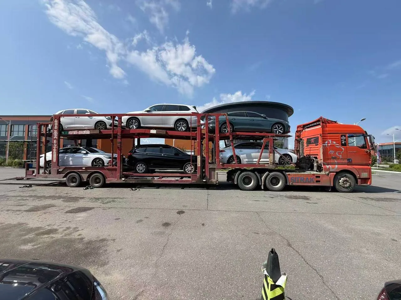 Погружен очередной автовоз с вашими автомобилями 🔥