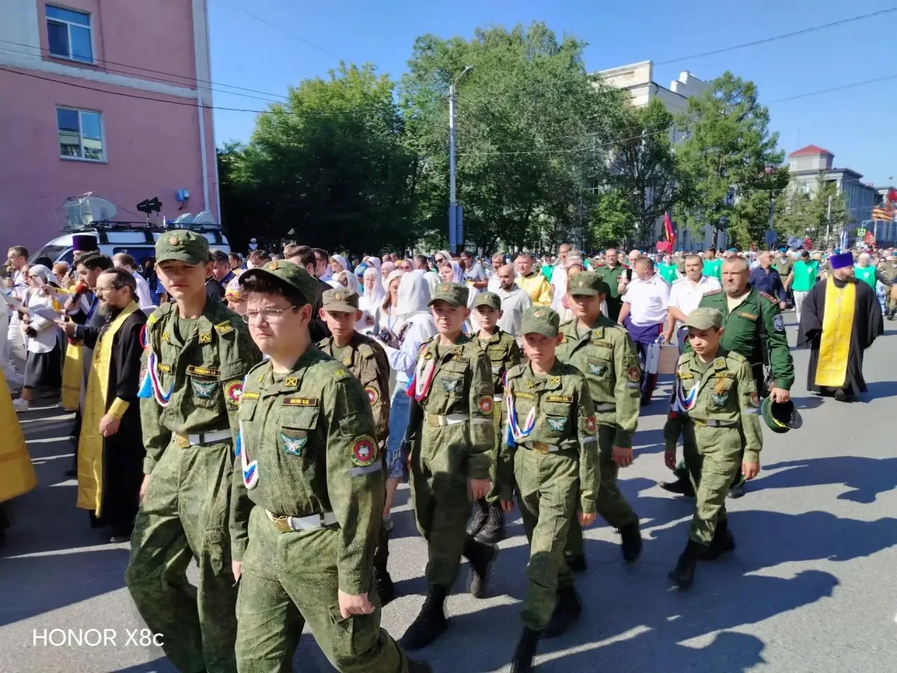 ✨Кадеты и командно-преподовательский состав Казачьего кадетского корпуса имени Маршала Советского Со