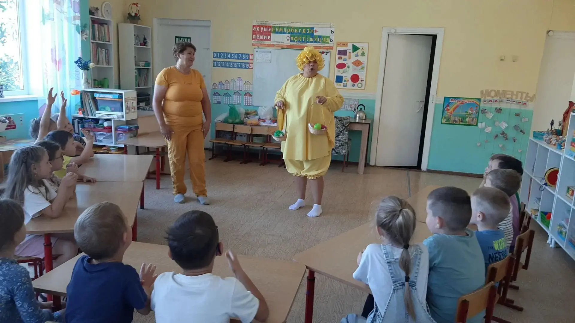 У нас в гостях была ВИТАМИНКА! 🍎🥝🍌