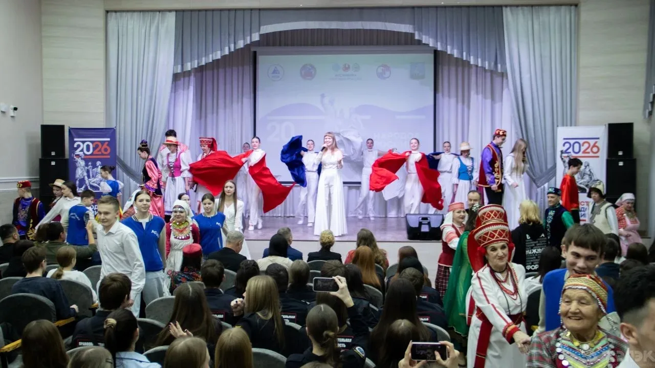 🇷🇺 В колледже торжественно открыли Год единства народов России.  19 февраля в колледже состоялось то