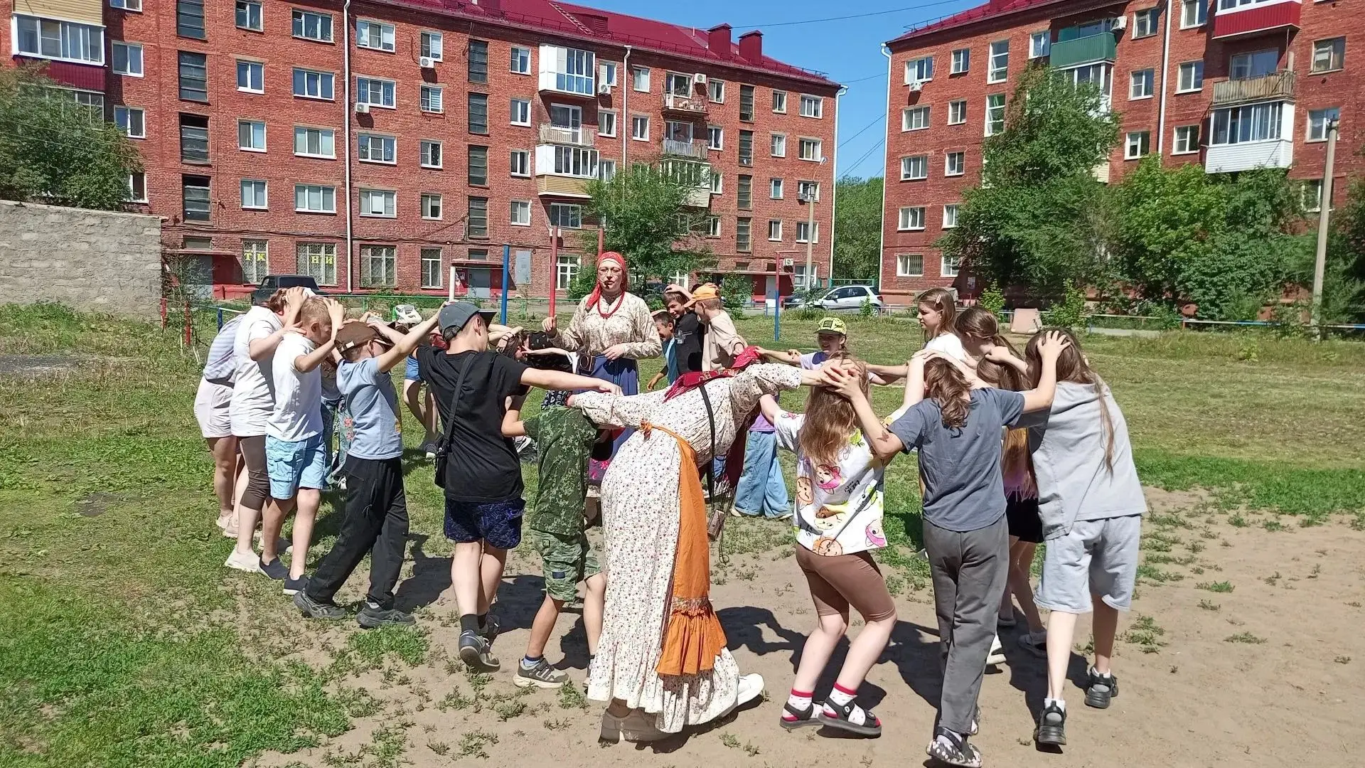 💫Открытие досуговой площадки
 
☀️Сделать мир для наших детей добрым и счастливым, лето 2026 – незаб