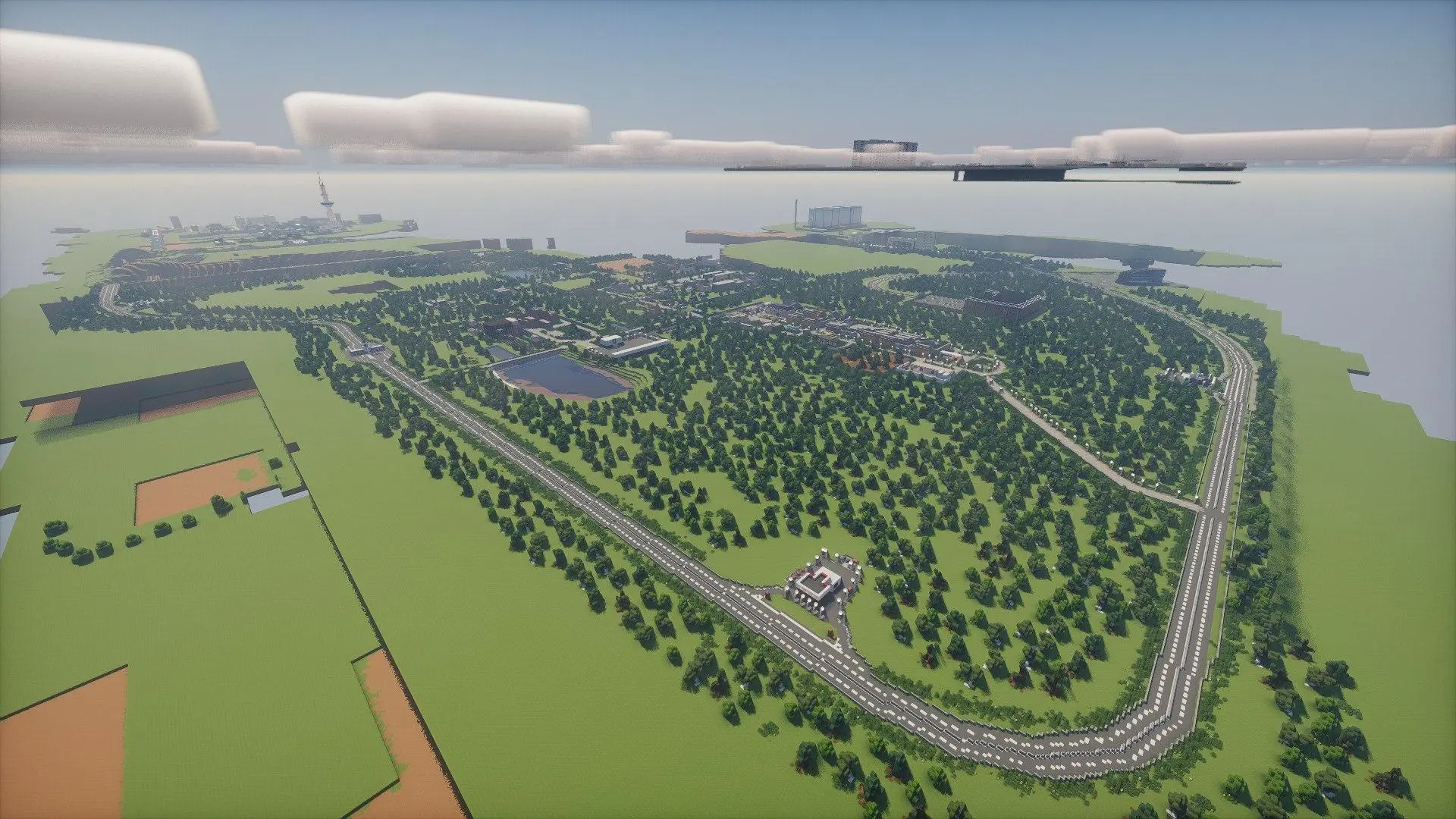 🤯 Фанаты продолжают строить карту BLACK RUSSIA в Minecraft — был показан новый скриншот!