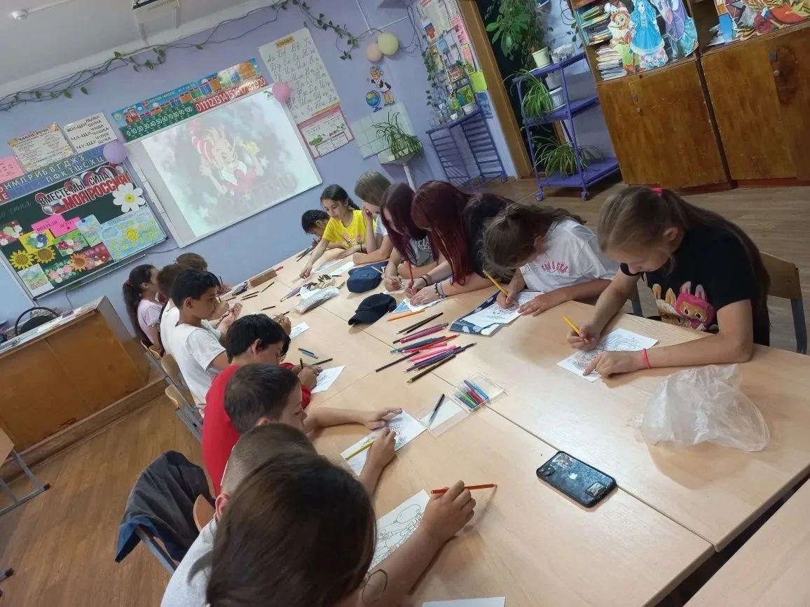 10 июня в пришкольном оздоровительном лагере «Романтик» МКОУ «Половневская СОШ» прошло занятие в объ
