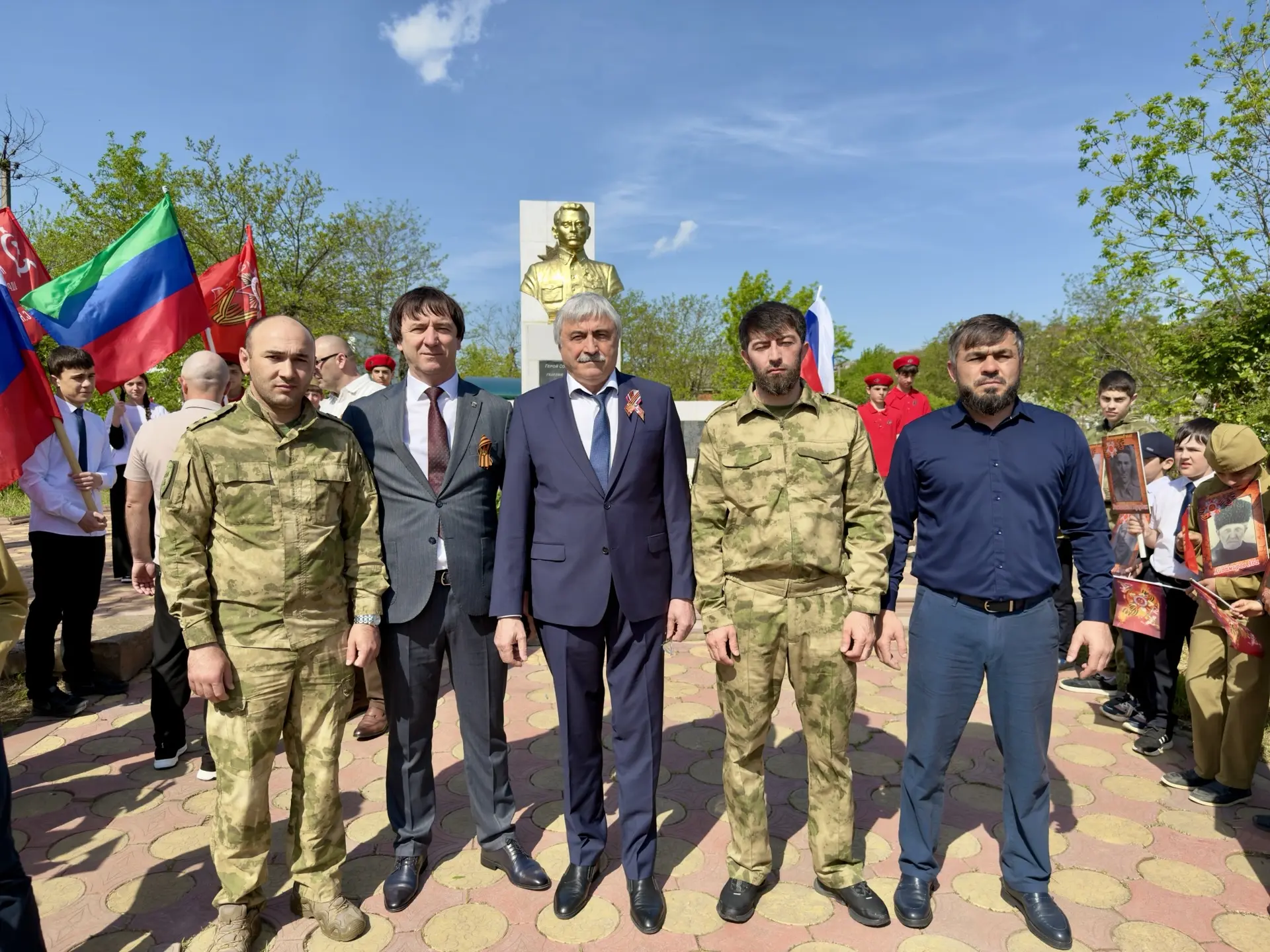 🌍Память, которая не угаснет: в селе Гамиях почтили память Героя Советского Союза Ханпаши Нурадилова 