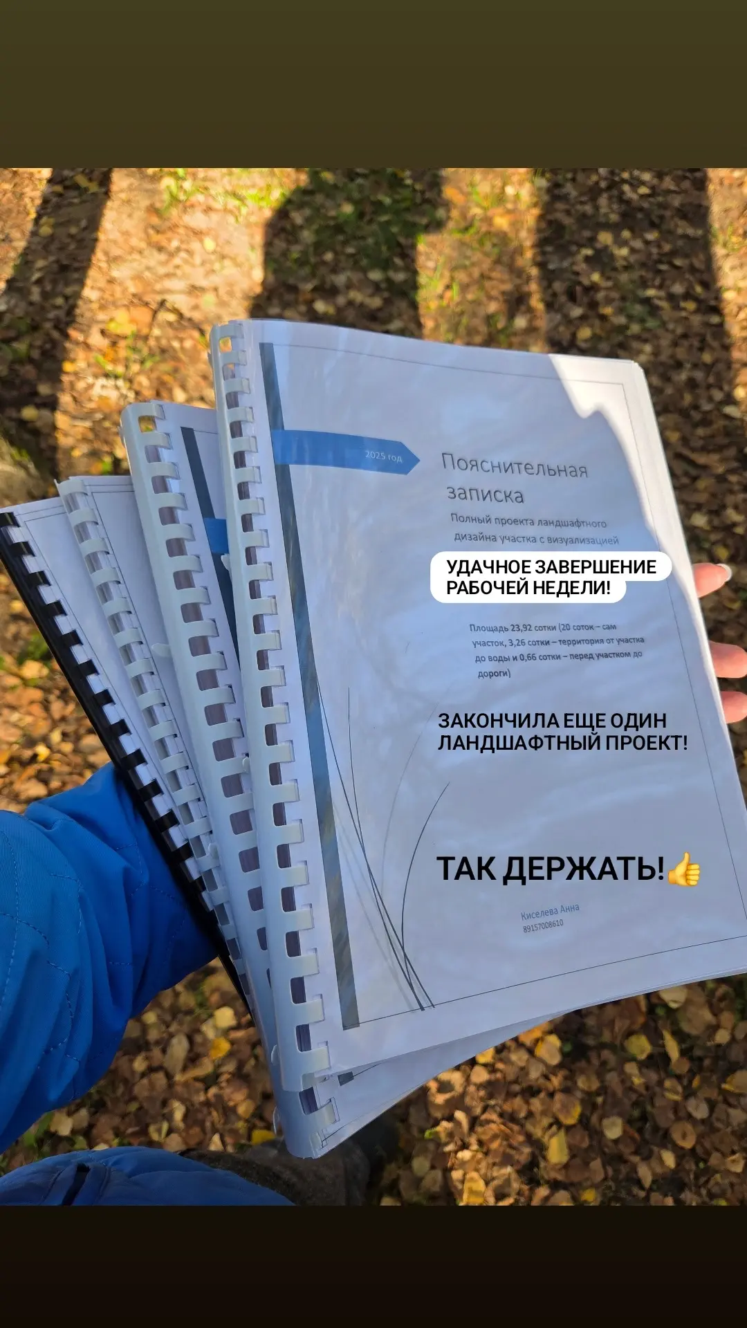 + еще один готовый ландшафтный проект!🙂
