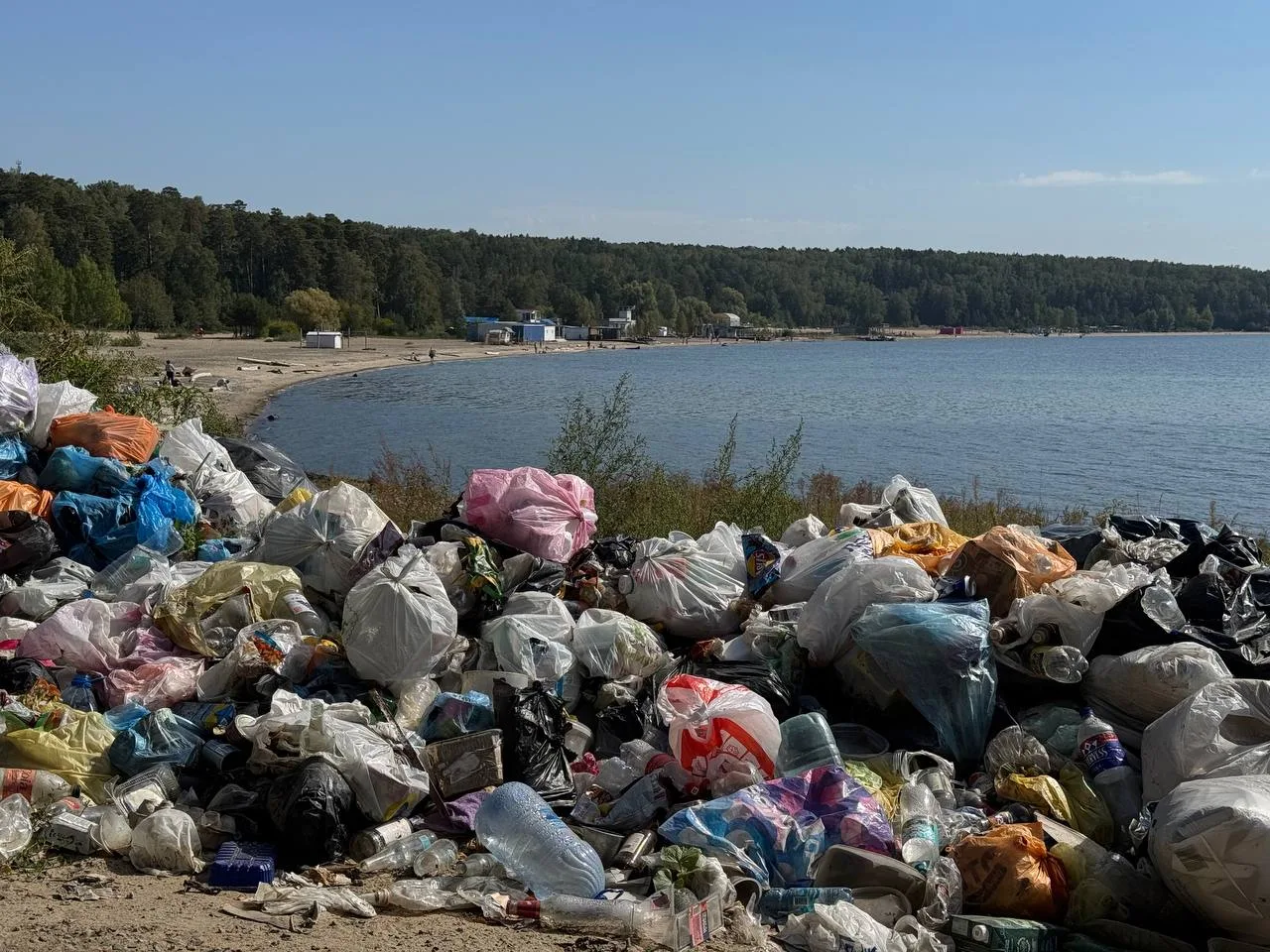 Вид на центральный пляж 🏝️