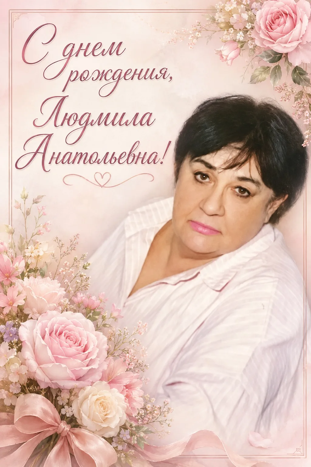 Дорогая Людмила Анатольевна!