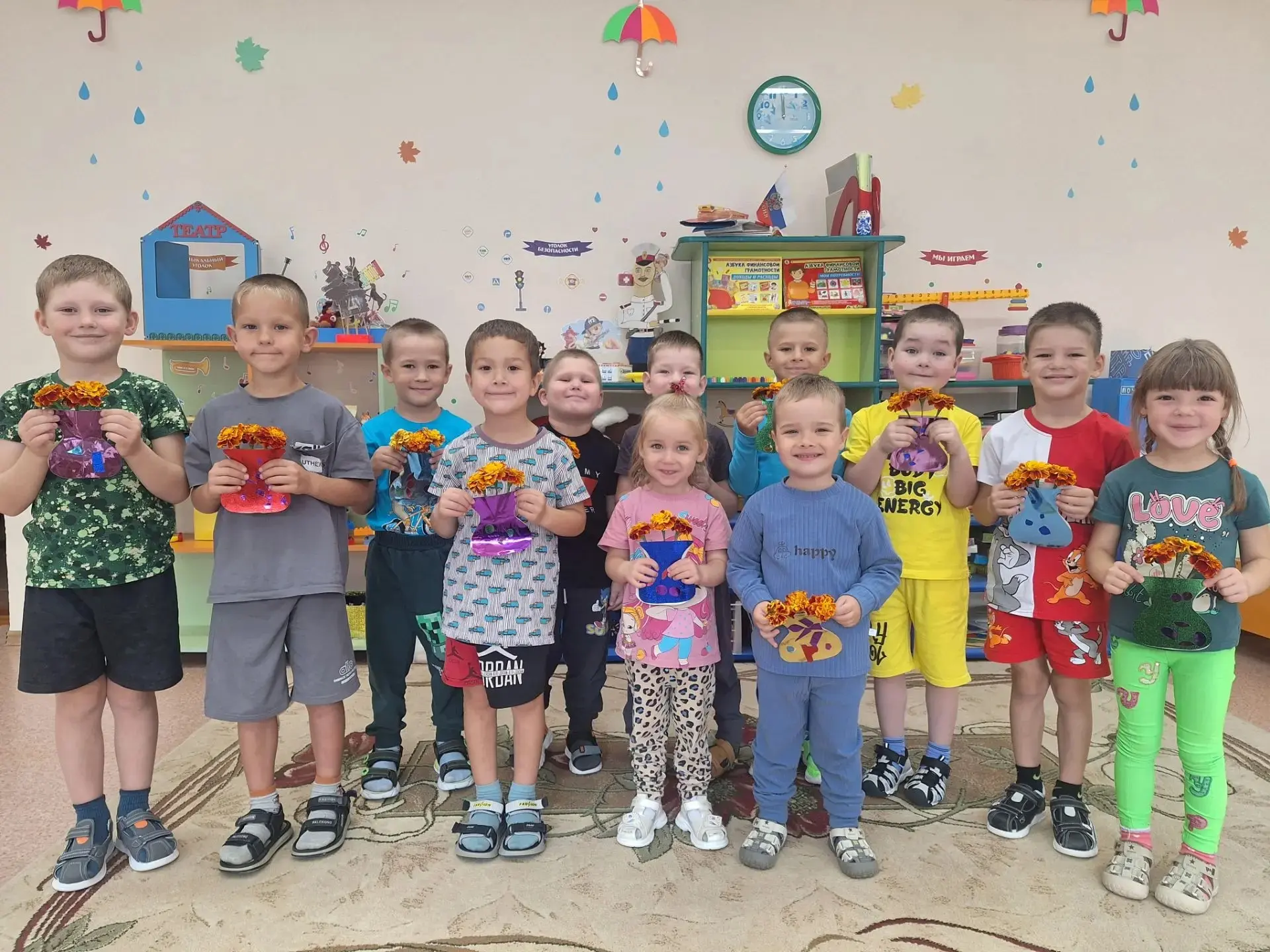 🌼 "Ваза с живыми цветами" 🌼
