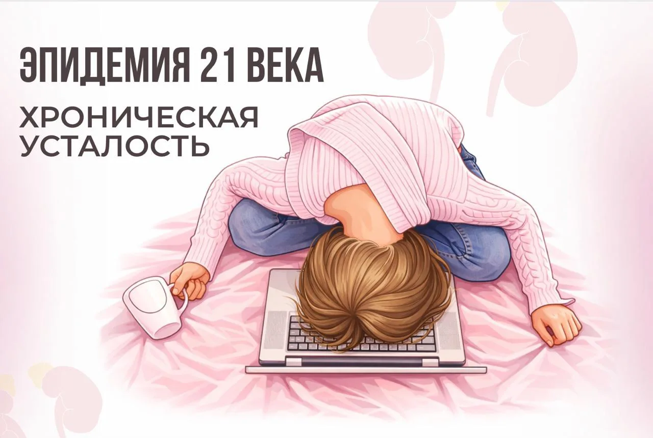 ЭПИДЕМИЯ 21 ВЕКА: ХРОНИЧЕСКАЯ УСТАЛОСТЬ 

Хроническая усталость сейчас есть почти у каждого второго.