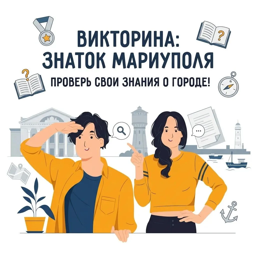 Проверьте, насколько хорошо вы знаете Мариуполь!  Любите свой город и хотите узнать о нем больше? У 