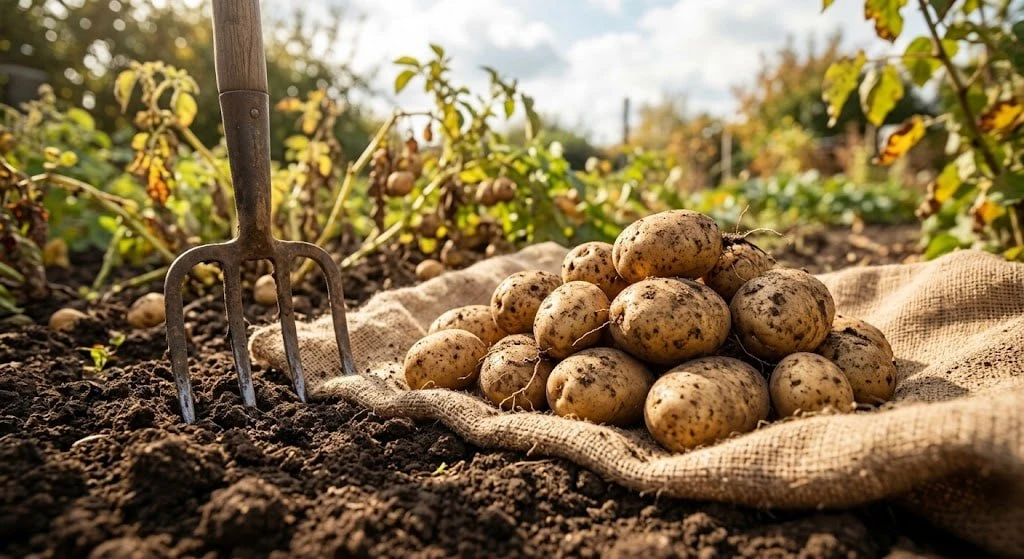 🥔 Срок копки картофеля определяет его сохранность
