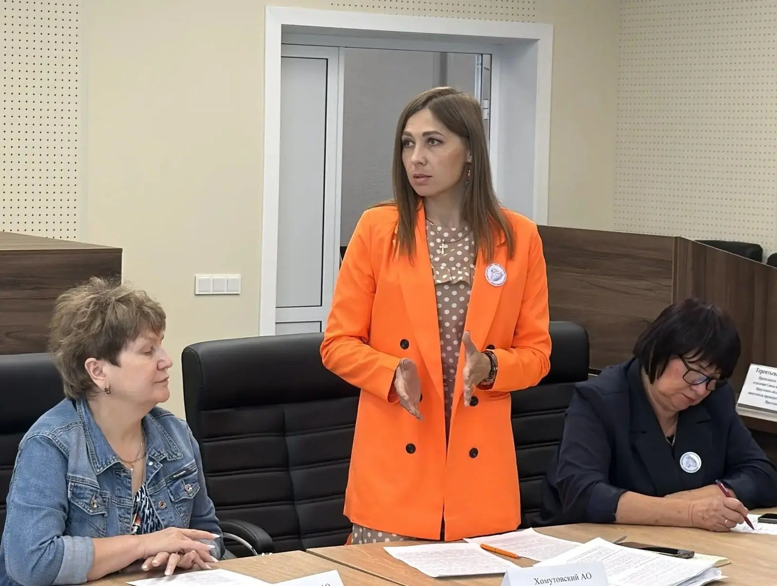 Активная жительница Хомутово, общественница, мама Ольга Будникова возглавит совет женщи...