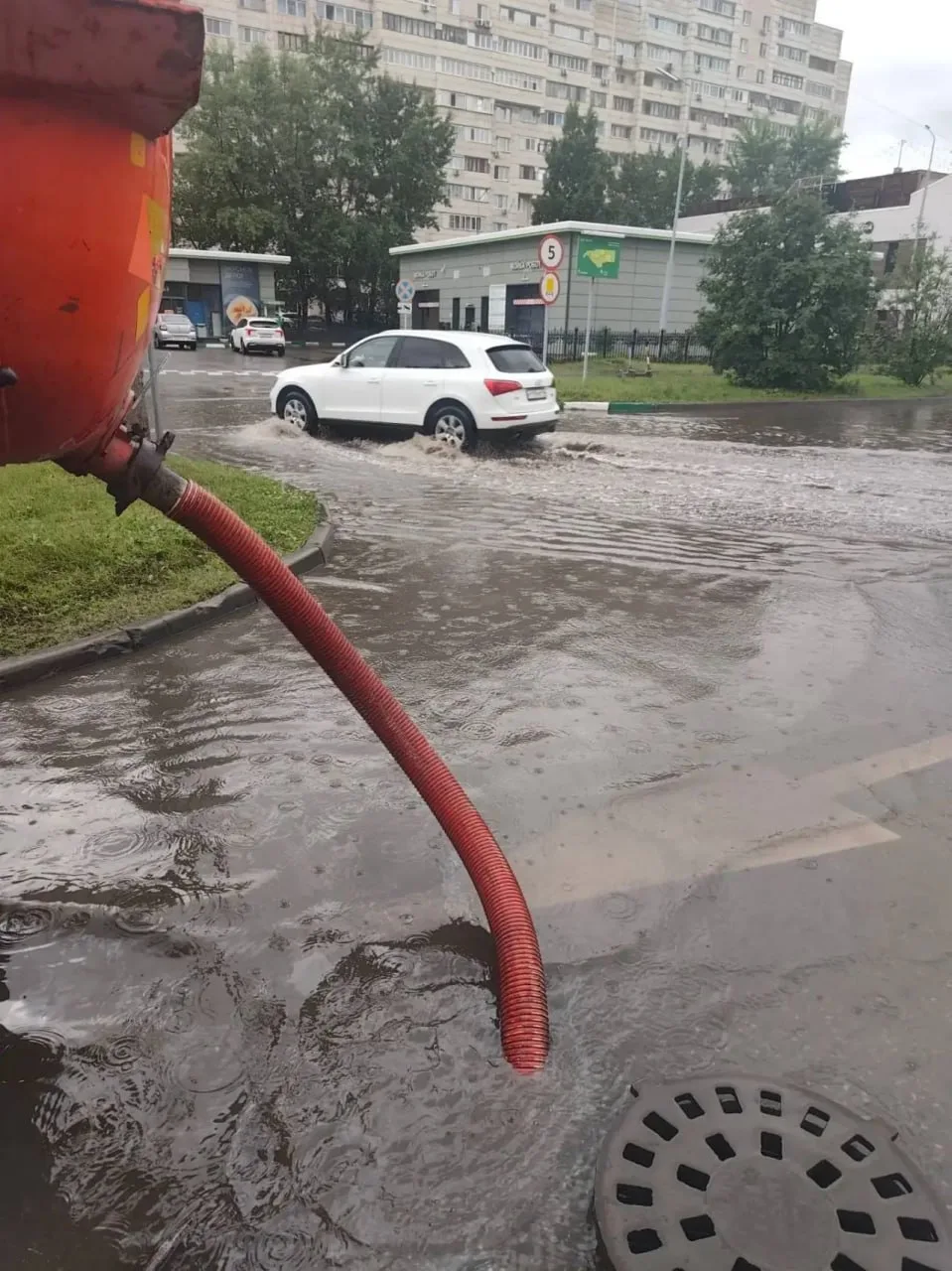 ❗️В Казани за несколько часов выпала четверть месячной нормы осадков