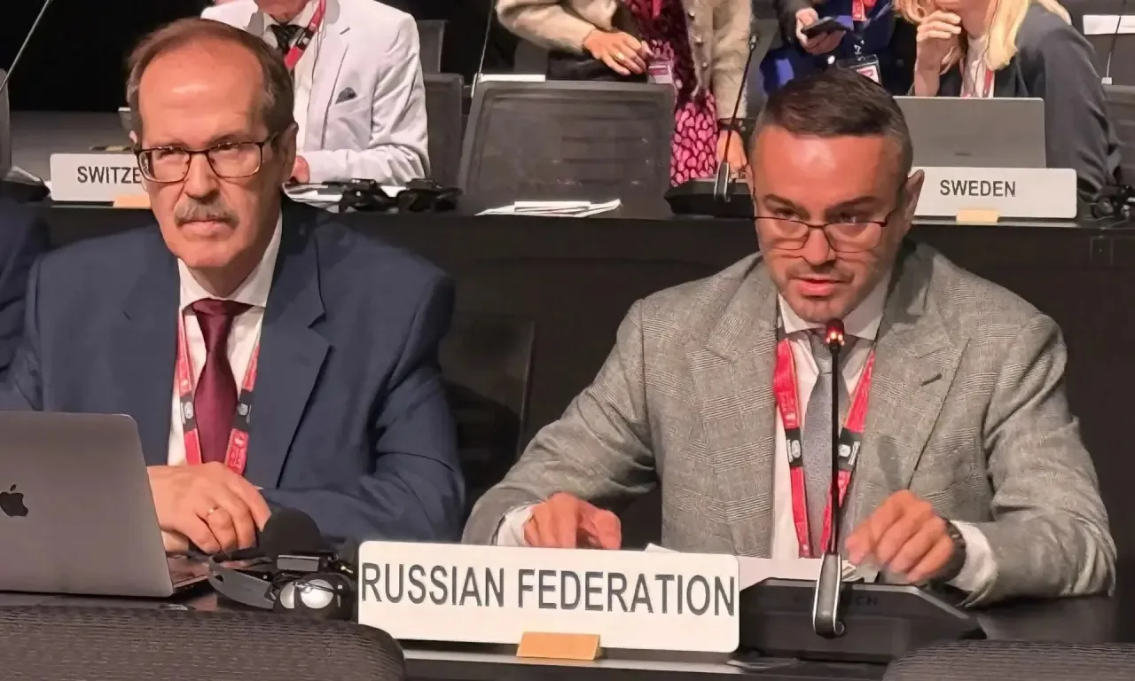 Сегодня российская делегация вновь обозначила принципиальная позицию на пленарной сесси...