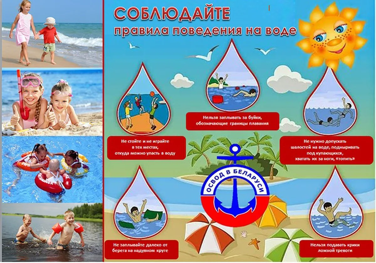 Уважаемые родители! Помните: водоёмы таят опасность в любое время года. Летом риски воз...