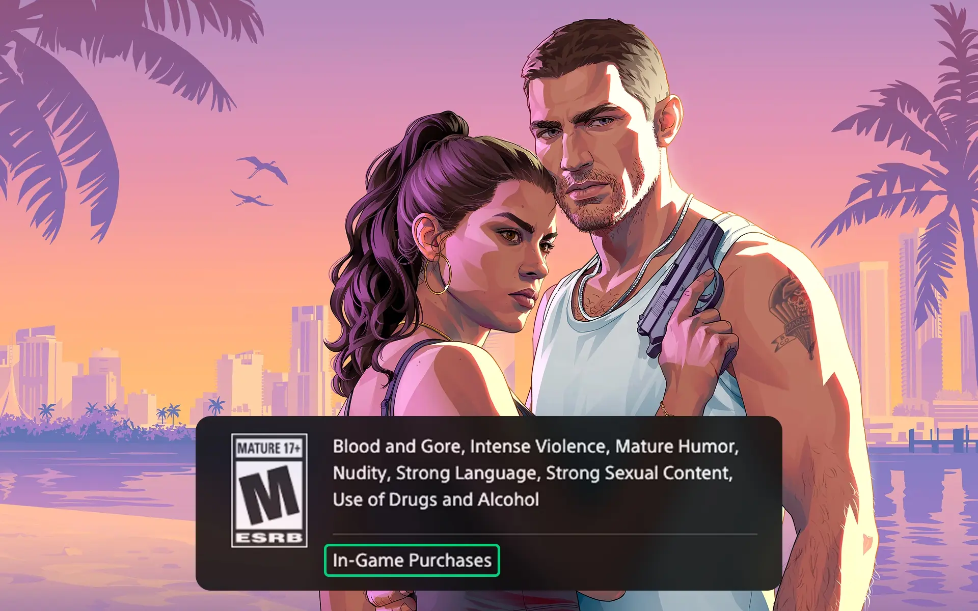 👀 В описании возрастного рейтинга GTA VI засветились внутриигровые покупки.