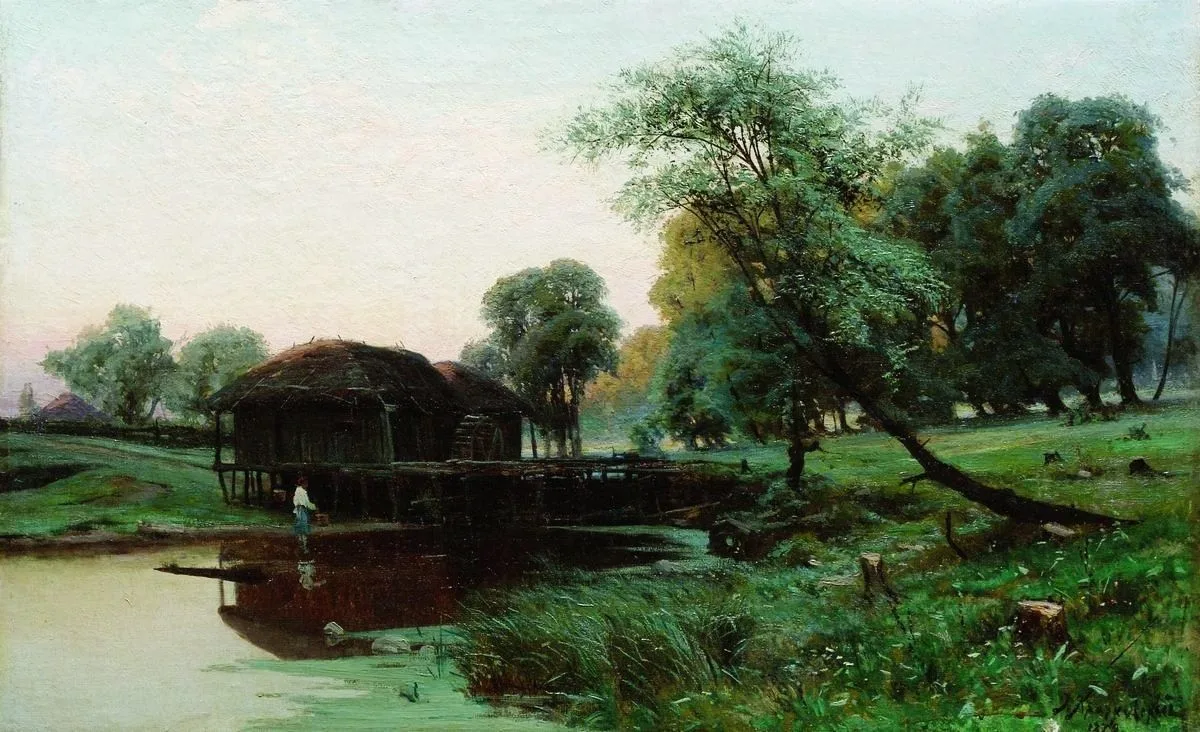 «Летний пейзаж», 1879.
Холст, масло, 46 × 74,3 см

— Крачковский Иосиф Евстафьевич,
(1854–1914)

📍Ч