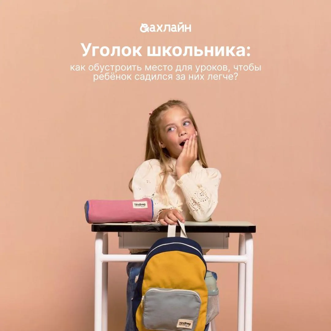 Уголок школьника: как обустроить место для уроков, чтобы ребёнок садился за них легче 📚