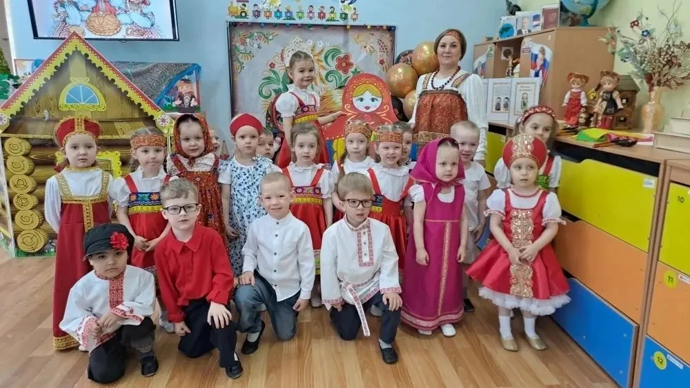 🪆Интересное мероприятие "В гостях у Матрешки" в младшей группе №4 «Непоседы»

#МБДОУдетскийсад100