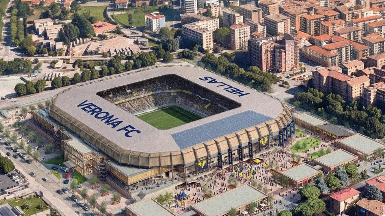 Официально: «Верона» представила проект нового стадиона с прицелом на Евро-2032