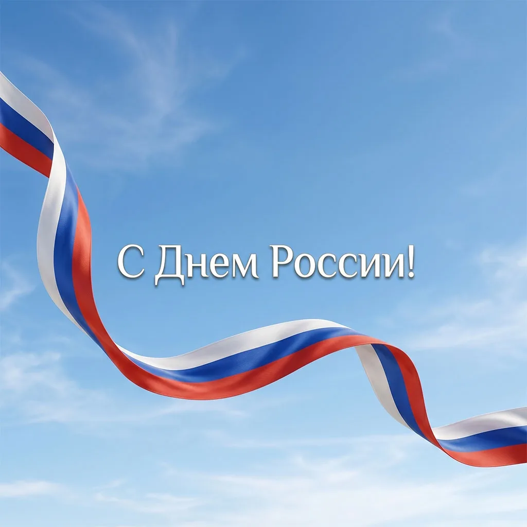 С Днём России! Мира, добра, процветания и уверенности в завтрашнем дне! Пусть величие и богатство на