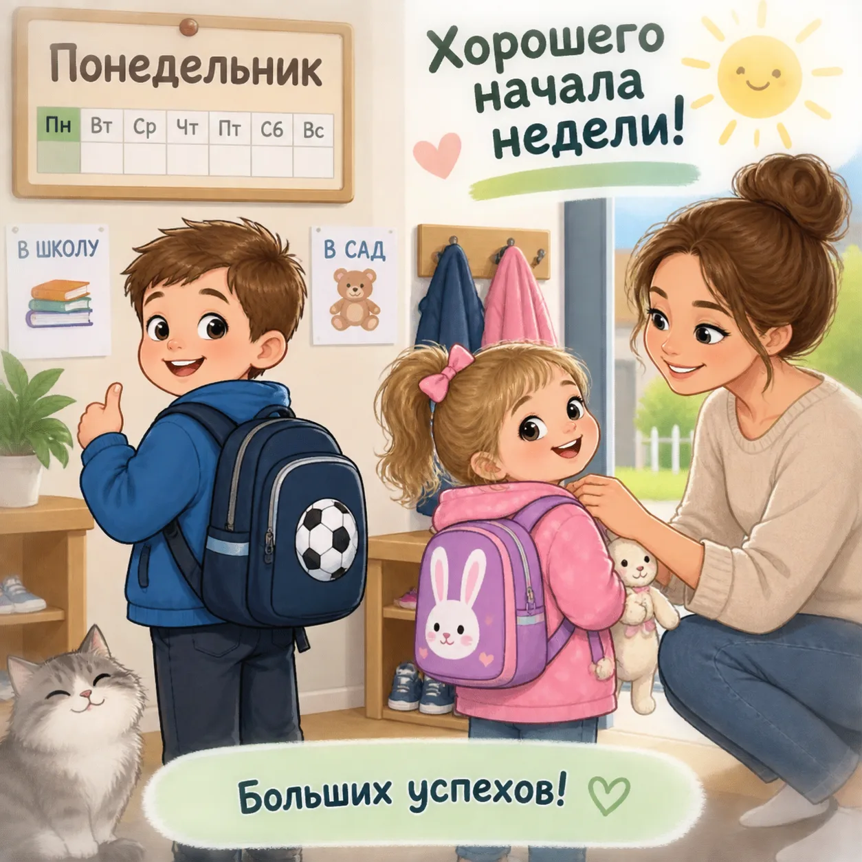 Доброе утро, понедельник! ☕️