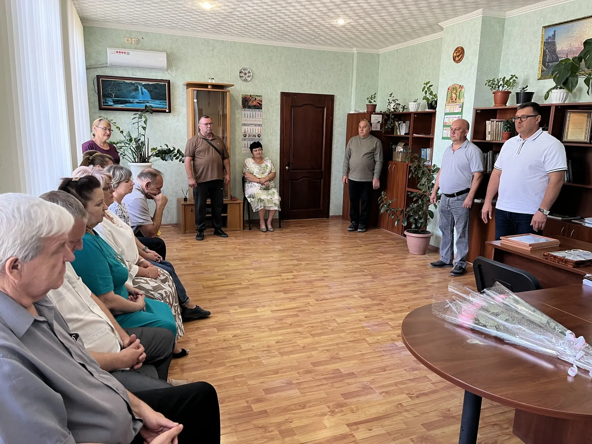 Сегодня совместно с председателем местного муниципального совета Анатолием Яновским поз...