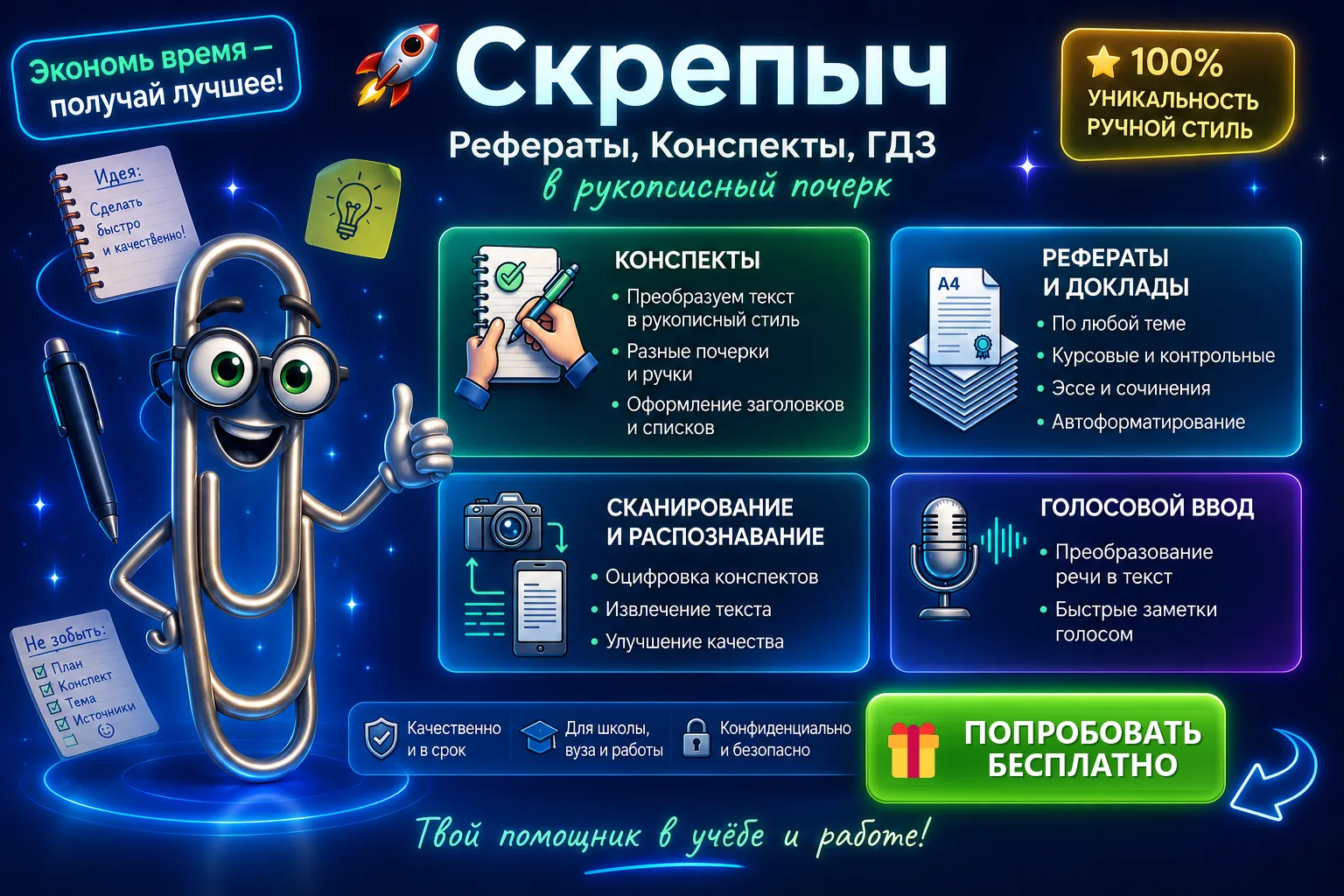 🤕 Рука в гипсе, а конспекты никто не отменял