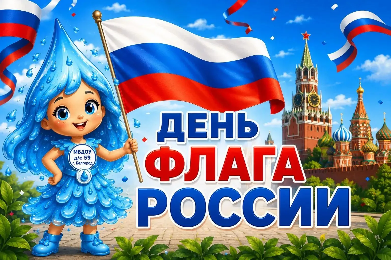 С Днём Российского флага!🇷🇺