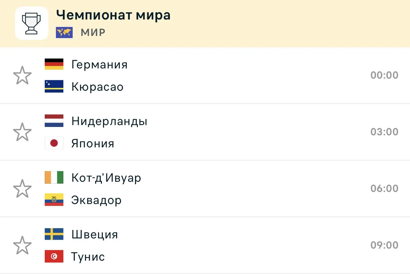 Всем привет 👋🏻 
Статистика 📊 ЧМ 2026 (4✅ 1❌)
Анализирую матчи на сегодня ⌛️

Все проснулись ❓