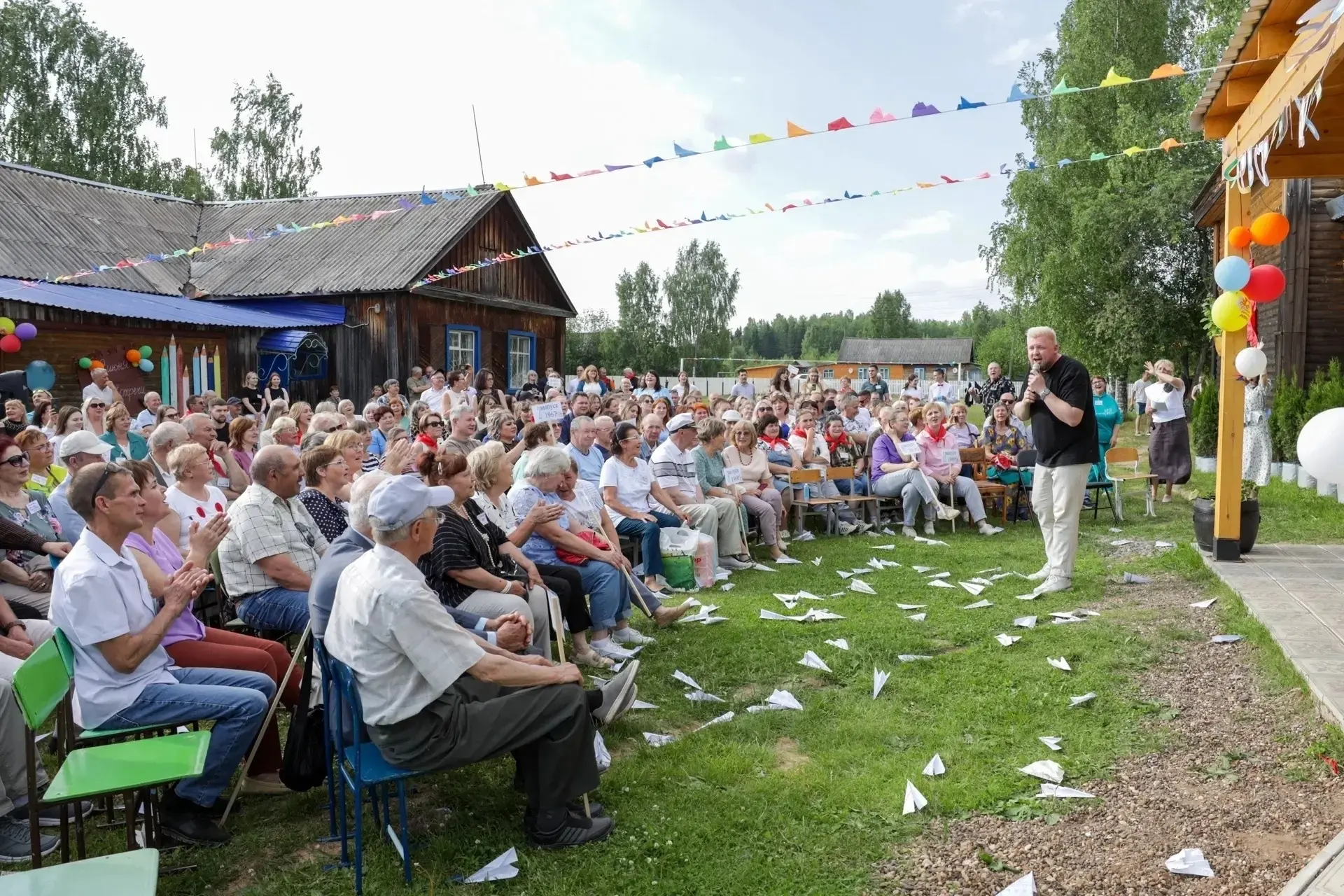 В ПОСЁЛКЕ ПОДРЕЗЧИХА С РАЗМАХОМ ОТМЕТИЛИ ЮБИЛЕЙНЫЕ ДАТЫ!