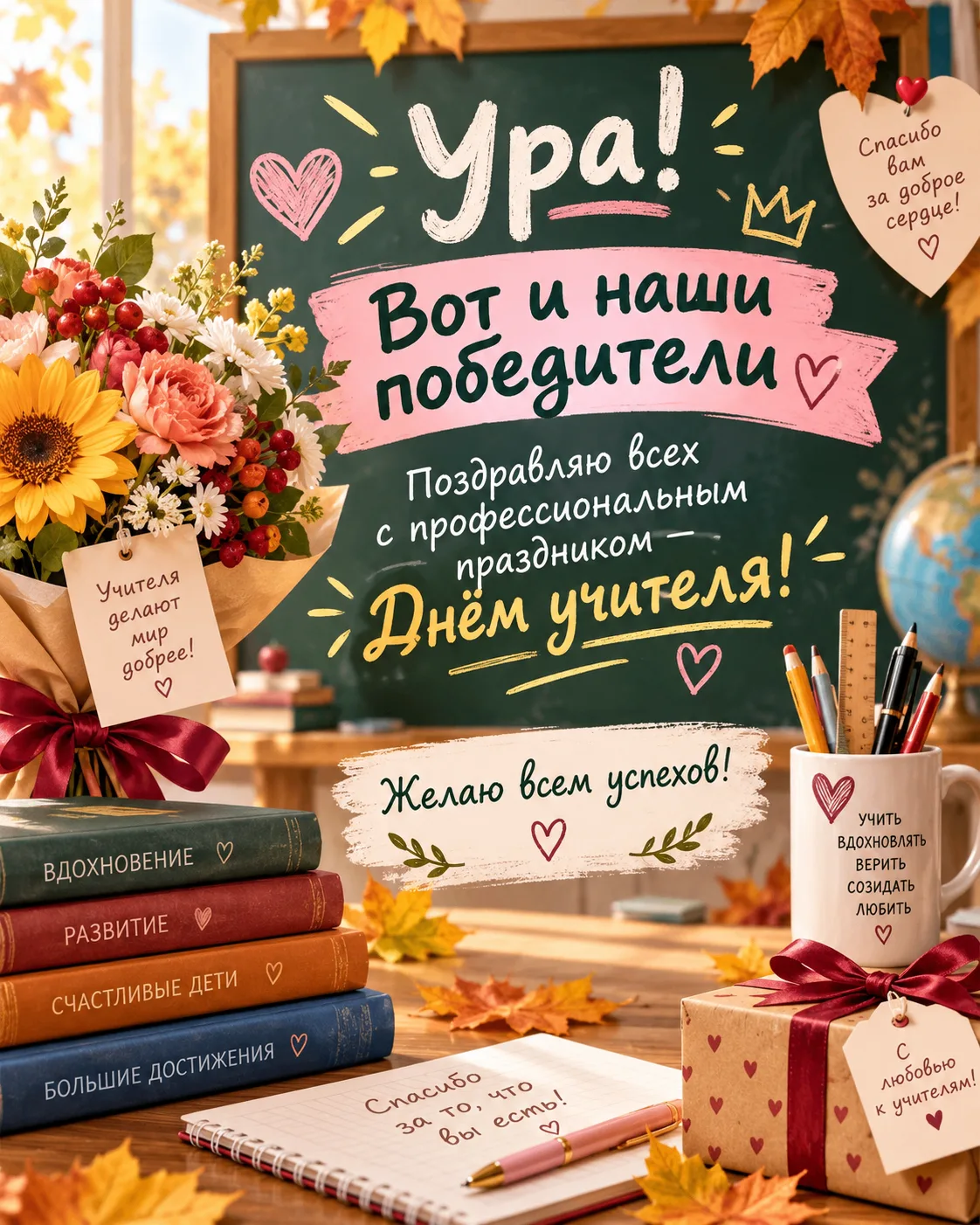 Уважаемые коллеги, еще раз поздравляю всех с праздником!