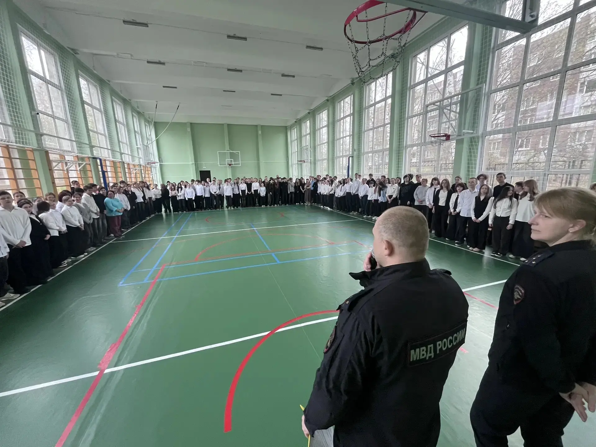 ✔️В школе №14 состоялась важная встреча с представителями правоохранительных органов.