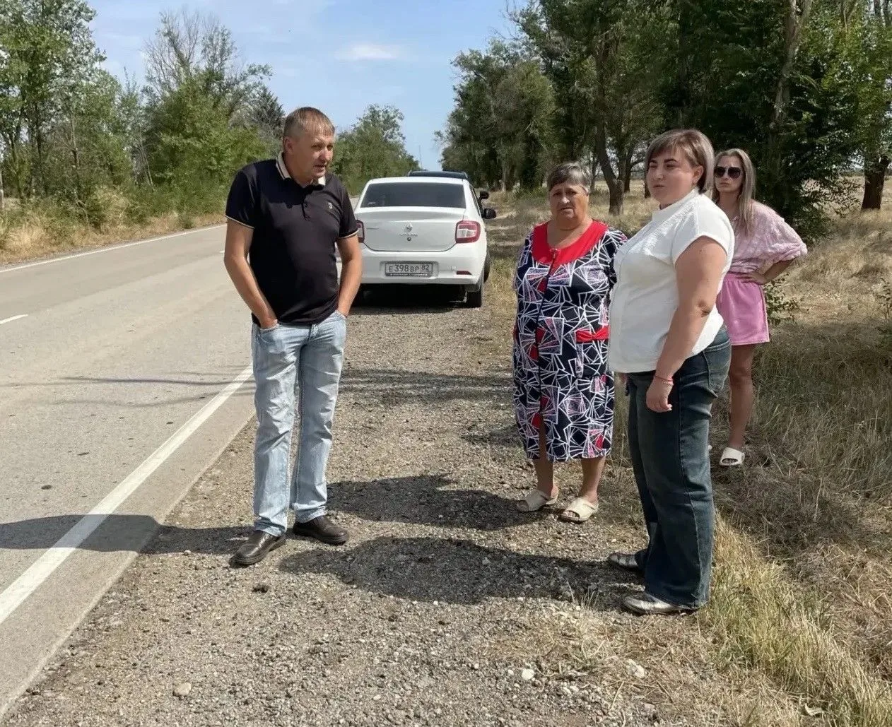 Сегодня вместе с сотрудниками ГИБДД и специалистами Джанкойского филиала ДРСУ АО «Крыма...