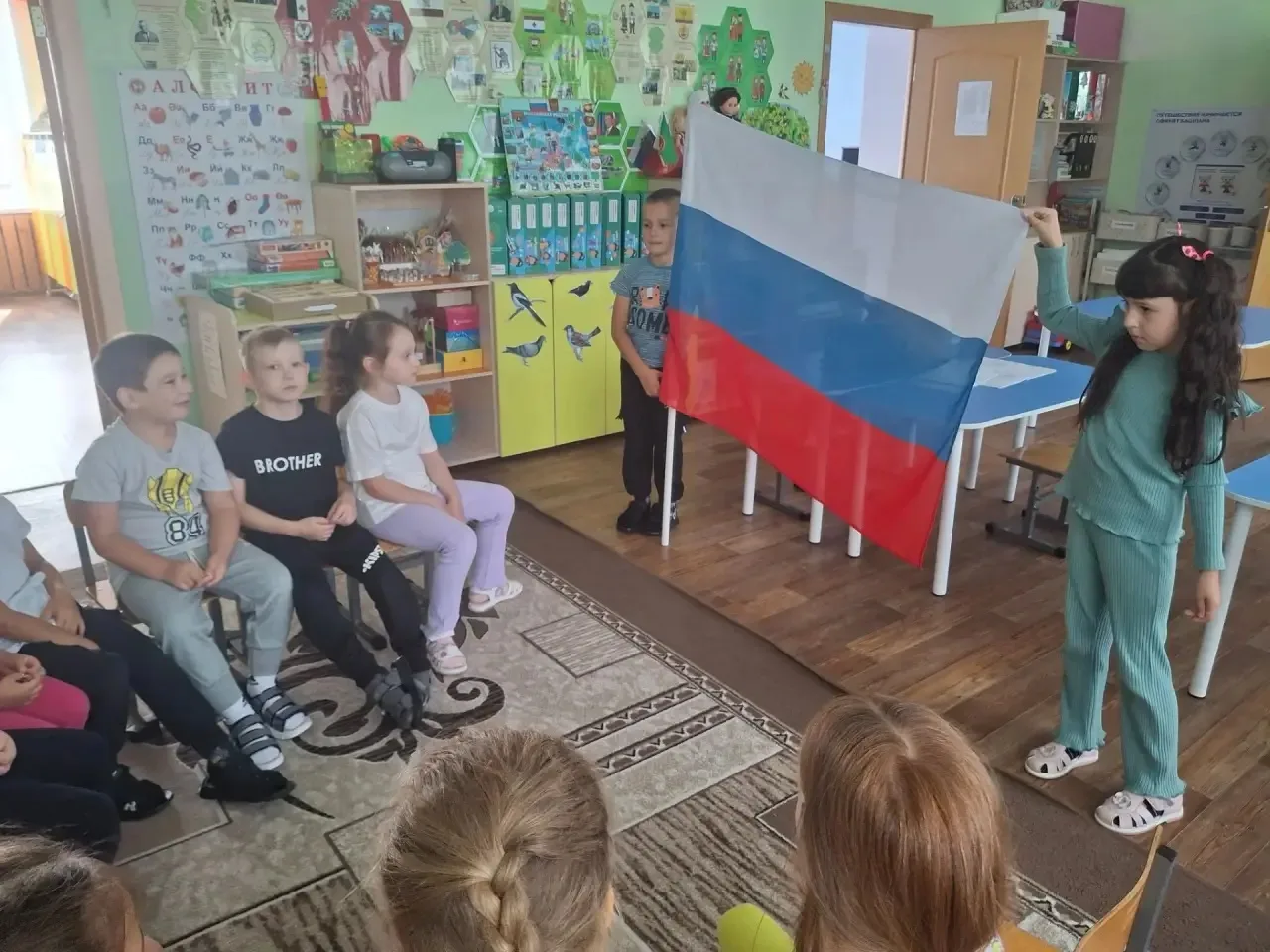 🇷🇺День Государственного флага Российской Федерации в нашем детском саду🇷🇺