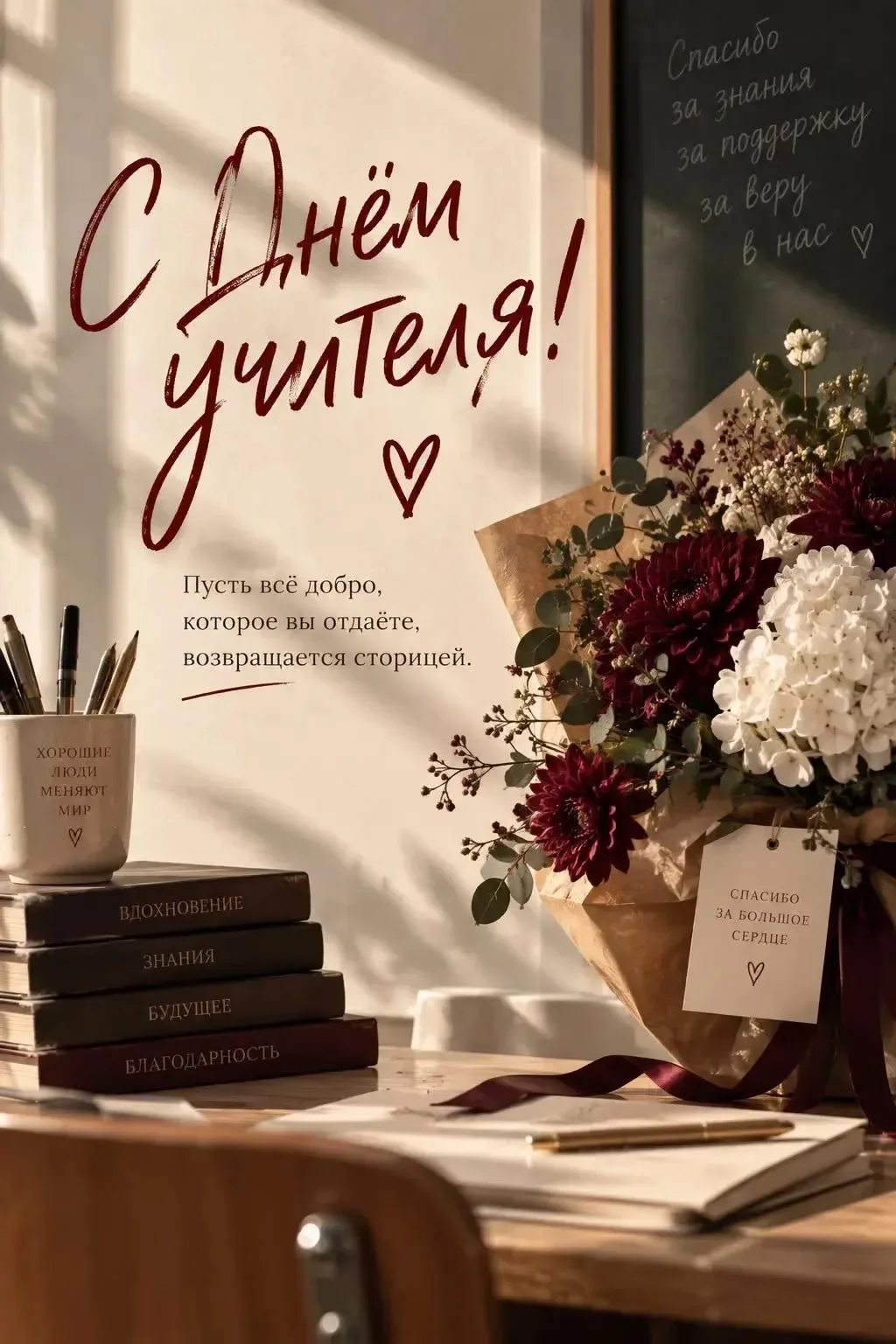 🍂✨ С Днём учителя! ✨🍂