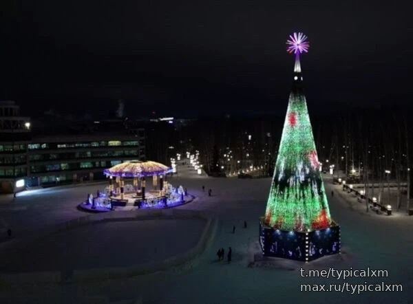 Ханты-Мансийск готовится к Новому году 🎄
